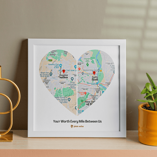 Long Distance Map Frame